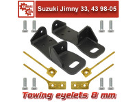 Буксировочные проушины передние Suzuki Jimny JB33, 43 1998-2005