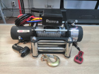 Лебёдка электрическая 12V Runva EWX10000S lbs 4500 кг