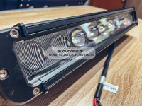 Однорядная LED балка CH053 100W 10 диодов по 10W (габаритные размеры 64*93*438мм; цветовая температура 6000K; свет комбинированный)