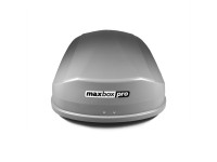 Автобокс MaxBox PRO 460 (средний) серый карбон 175*84*42 см двустороннее открывание