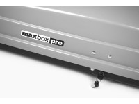 Автобокс MaxBox PRO 460 (средний) серый карбон 175*84*42 см двустороннее открывание (багажный бокс на крышу)