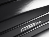 Автобокс MaxBox PRO 520 (большой) черный карбон 196*80*43 см двустороннее открывание