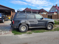 Силовые пороги листовые цельногнутые АМЗ для Nissan Patrol Y61