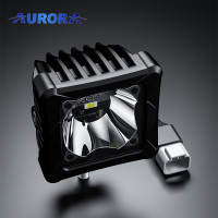 Светодиодная фара Aurora ALO-D3-2-P23-RGB с подсветкой 30W