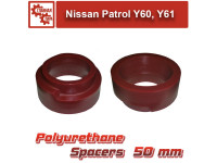 Проставки над передними пружинами Nissan Patrol Safari Y60/Y61 50 мм