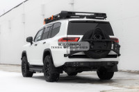 Пороги силовые BMS Slim для Toyota Land Cruiser 300