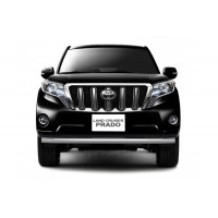 Защита переднего бампера одинарная диаметром 63мм (НПС) TOYOTA LAND CRUISER PRADO 150 2013-2016