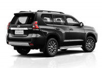 Защита порогов окантовка ⌀51мм (НПС) Toyota LAND CRUISER PRADO 150 с 2013-