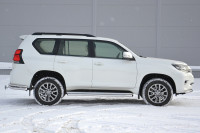 Защита порогов окантовка ⌀51мм (НПС) Toyota LAND CRUISER PRADO 150 с 2013-