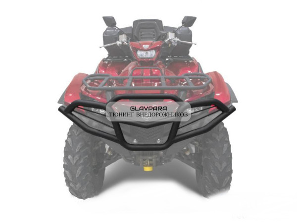 Передний бампер с креплением лебедки RIVAL для Yamaha Grizzly 700, Kodiak 700 (2015-) + комплект крепежа