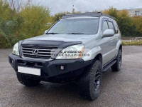 Пороги силовые STC для Toyota Land Cruiser Prado 120 / Lexus GX470 цельная ступень