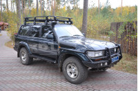 Силовые пороги KDT II поколения для Land Cruiser 80