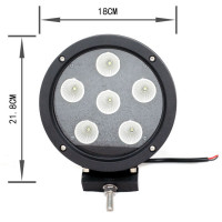 Фара светодиодная дальнего света CH033 мощность 60W светодиоды 10W