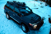 Силовые пороги АМЗ для Toyota Land Cruiser 200