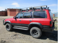 Пороги силовые для Toyota Land Cruiser 80